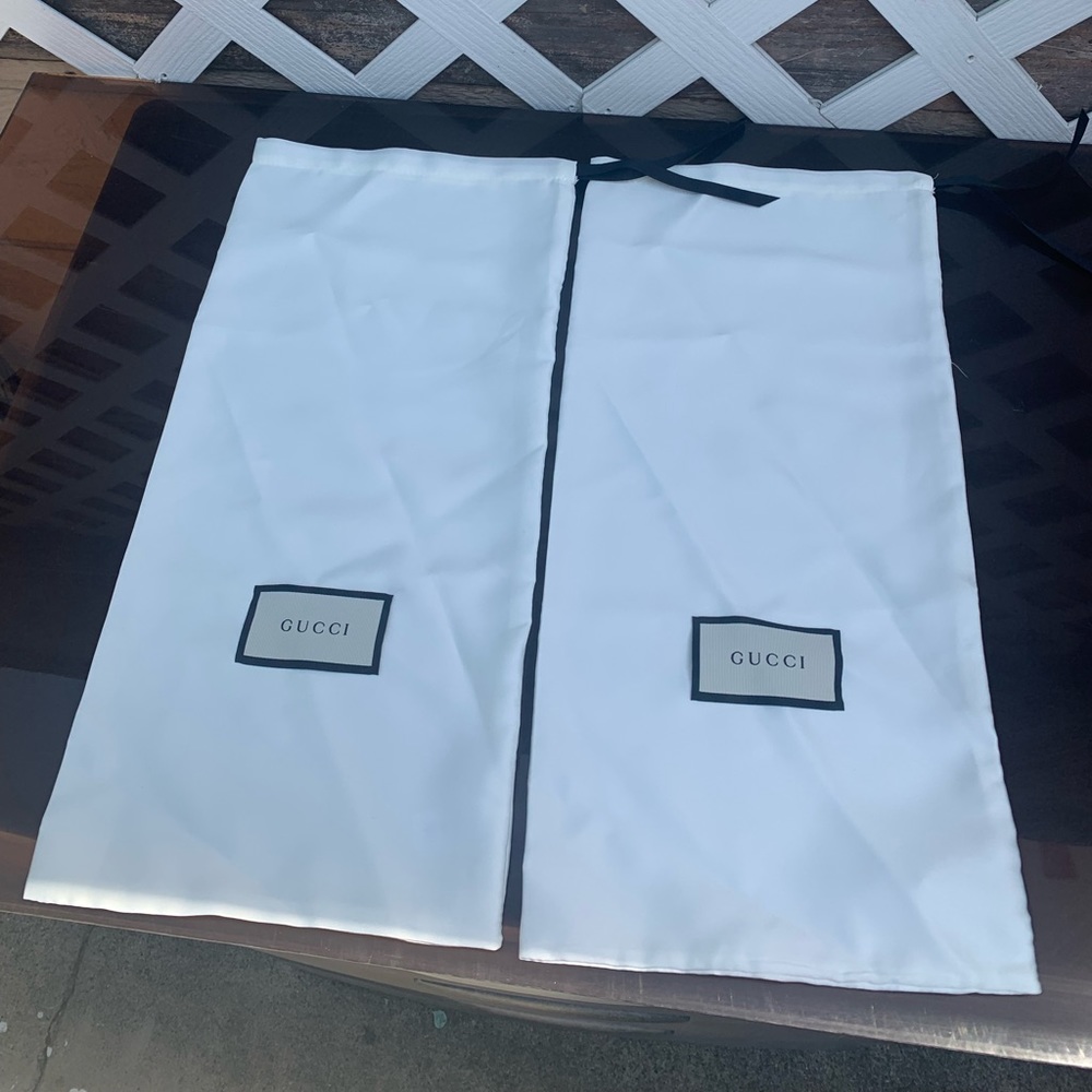New Gucci Shoes dust bag
